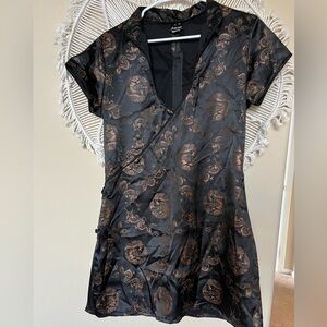 Vintage Oriental Mini Dress - Frederick’s of Hollywood